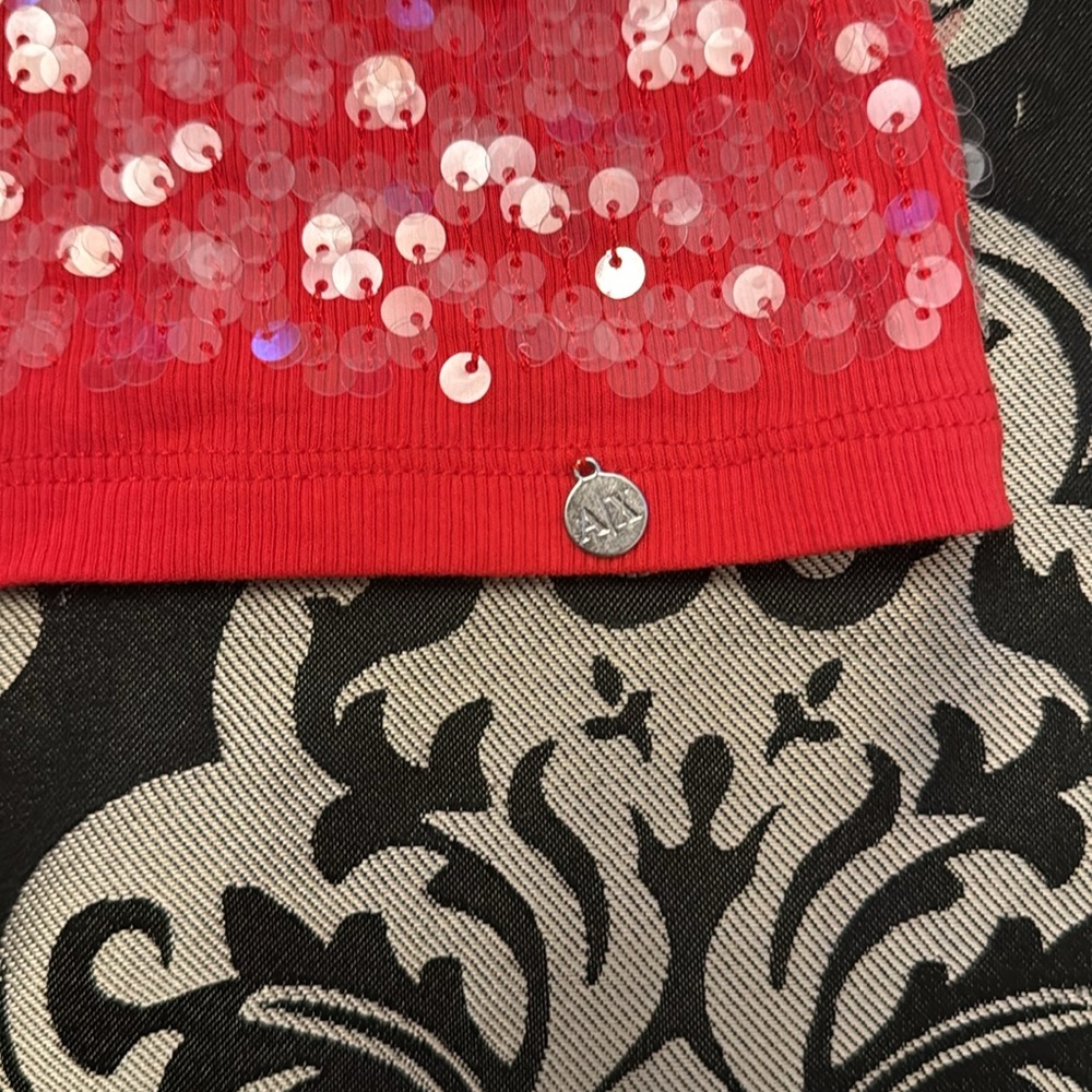 Like New! AX Sequin Ribbed Tank - Picture 3 of 5